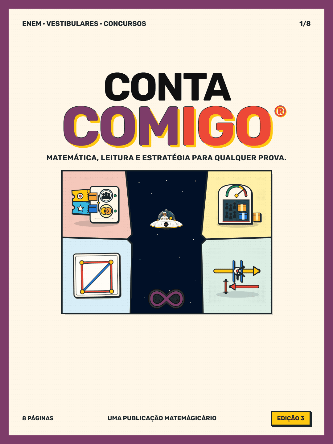Capa da Edição 3: Decidir com restrição: sistemas, limites e lógica